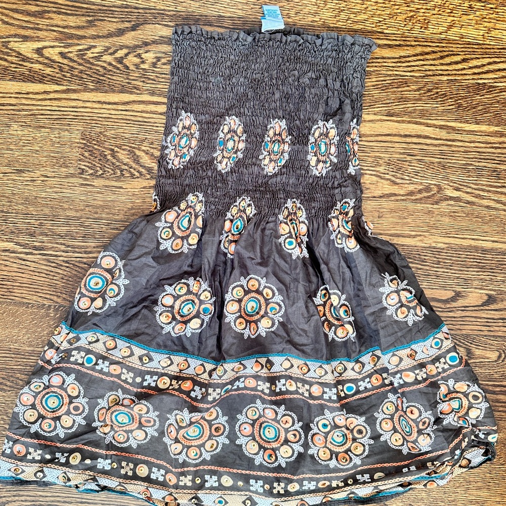 Tube Top Mini Dress